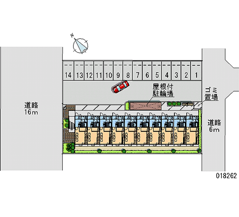 18262 bãi đậu xe hàng tháng