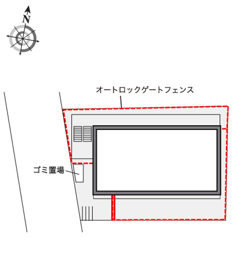 レオパレスＮ　アルシオネ 配置図