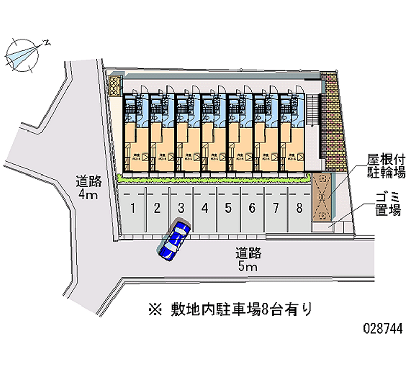 28744月租停車場