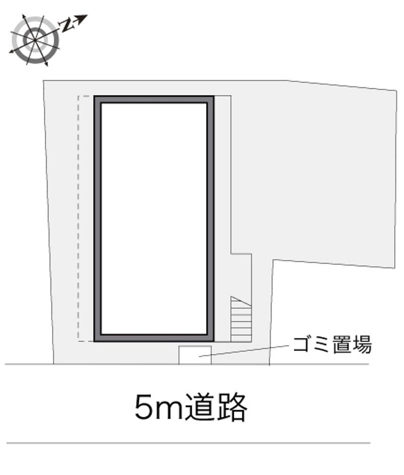 レオパレスアムールⅠ 配置図