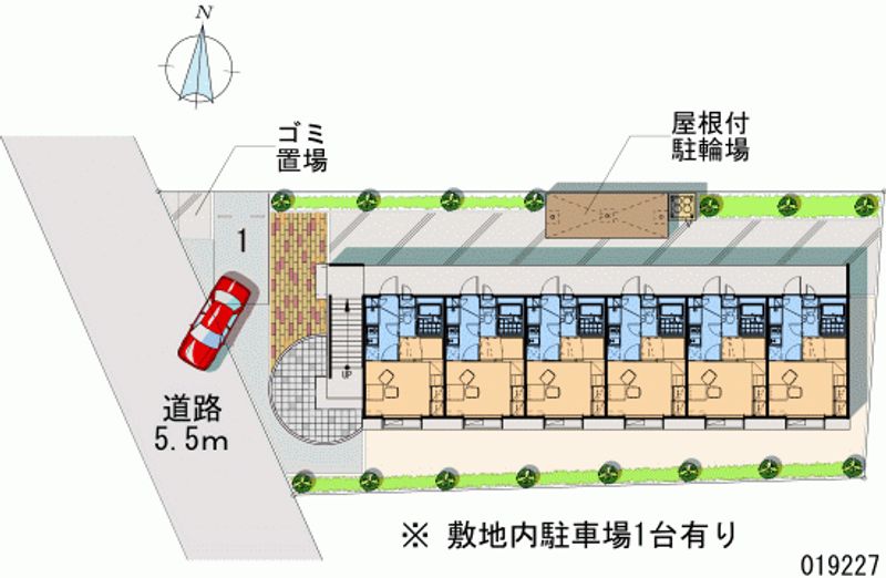 レオパレスＢＩＲＤＬＩＭＥ 月極駐車場