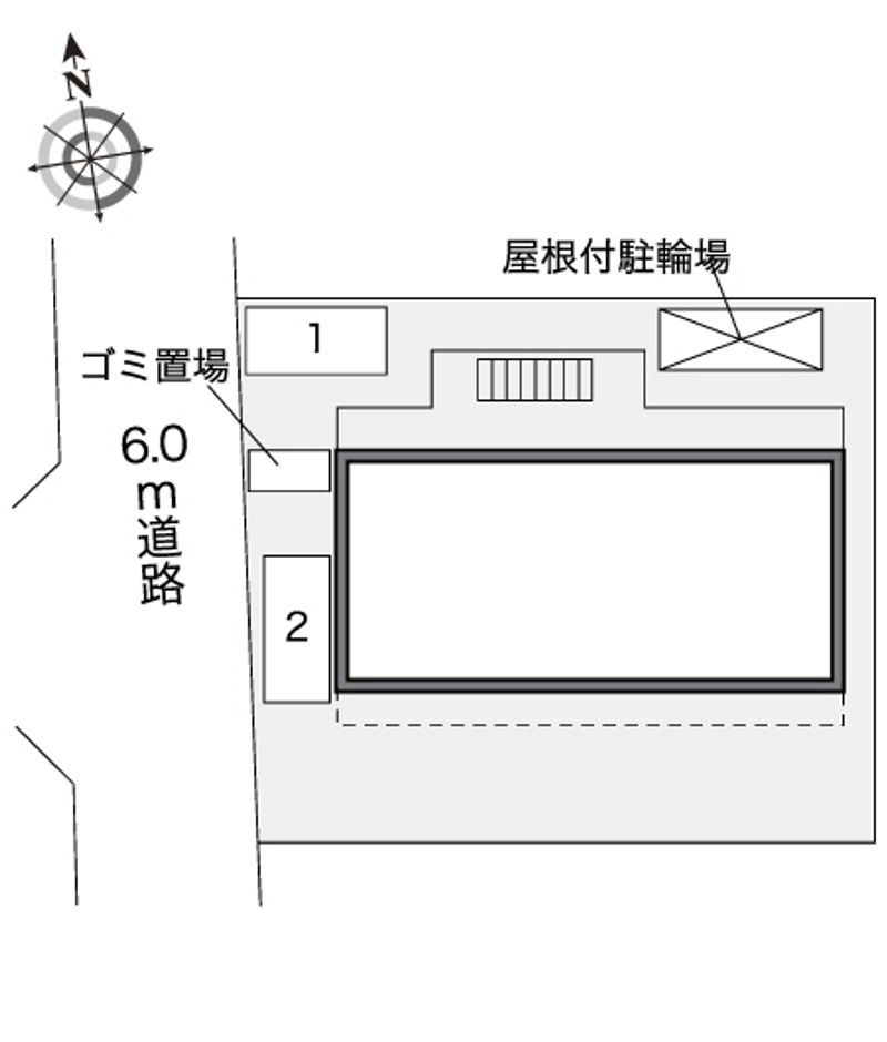 レオパレスエナ 配置図