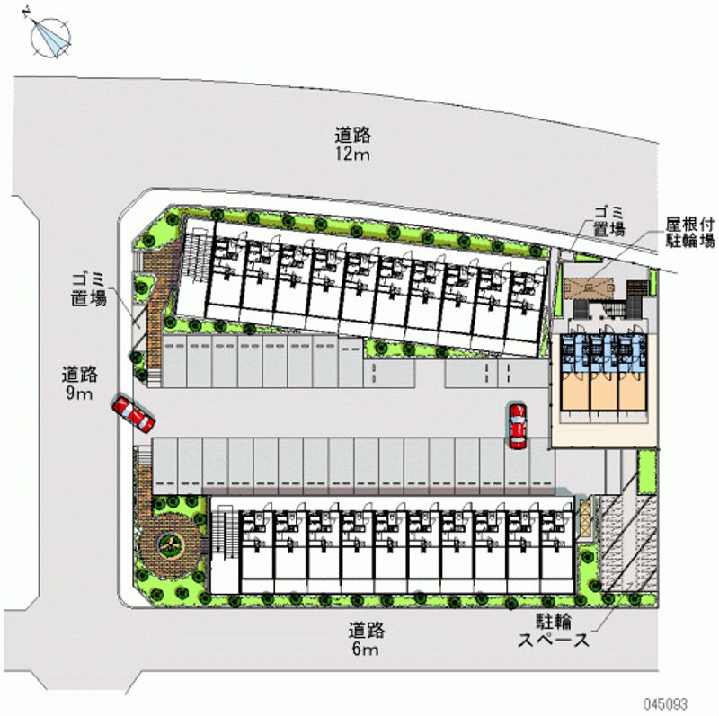 レオパレストウィンクル妙典Ｃ 区画図