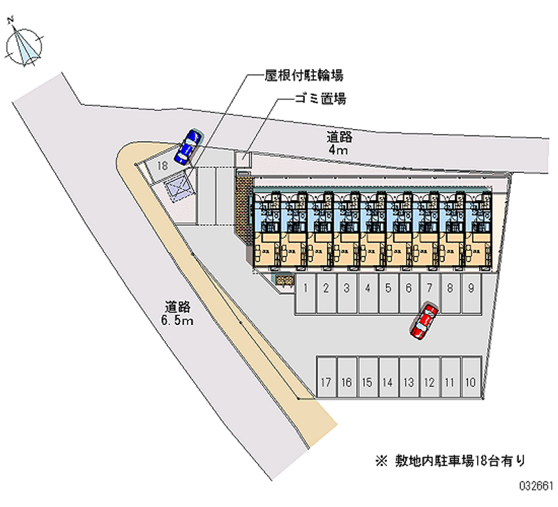 32661 Monthly parking lot