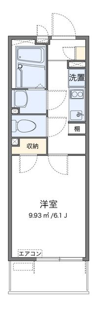 レオネクストル　リシュブール 間取り図