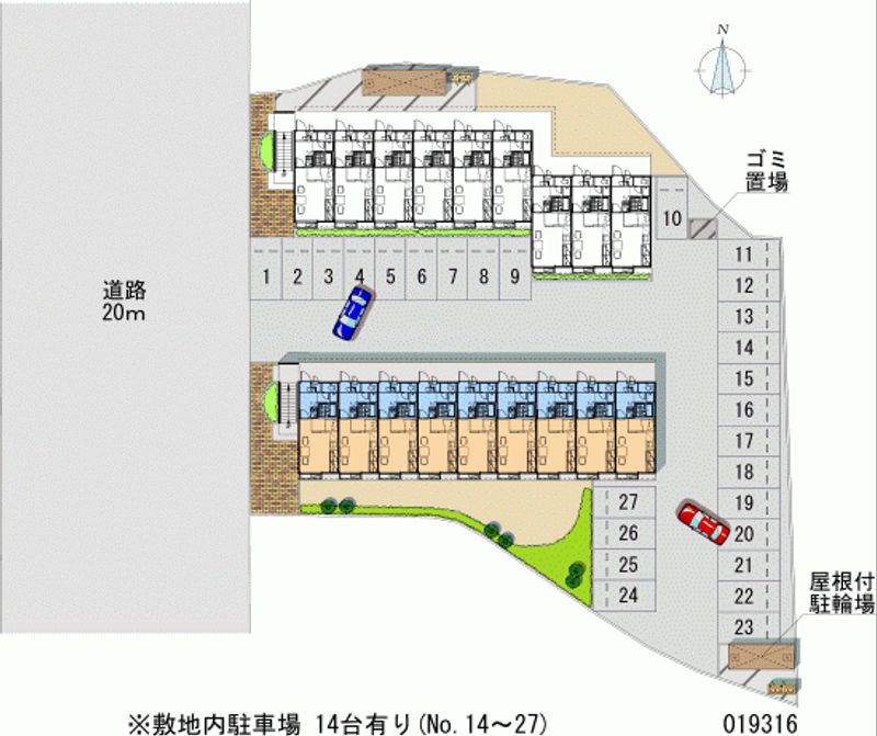 19316月租停車場