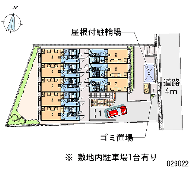 レオパレスＧ　パーク 月極駐車場