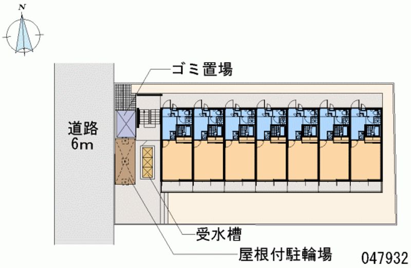 レオパレストシミ 区画図