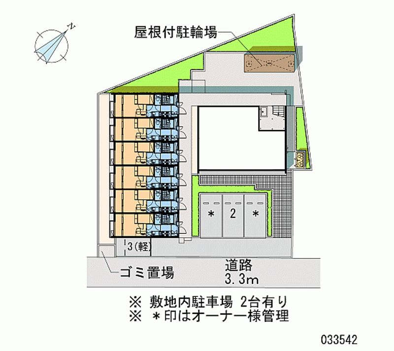 レオパレスダンデライオン 区画図