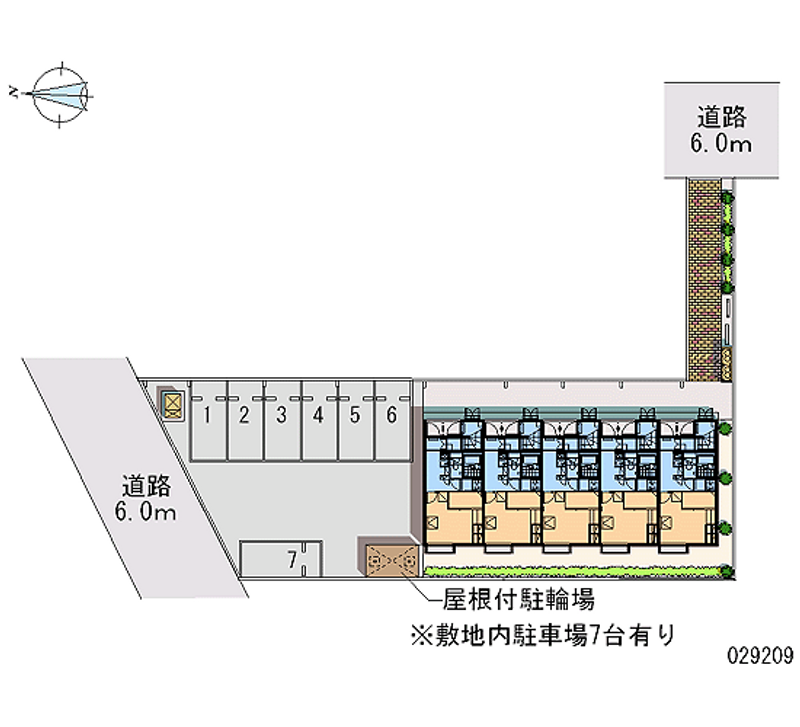 29209 Monthly parking lot