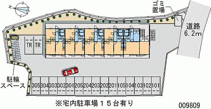 09809 Monthly parking lot