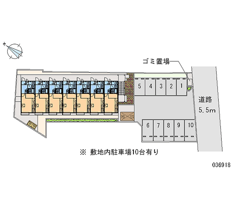 36918 Monthly parking lot