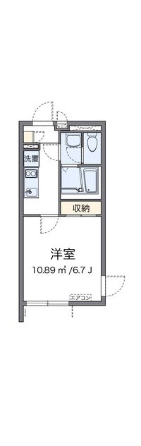 クレイノ笹塚南山 間取り図