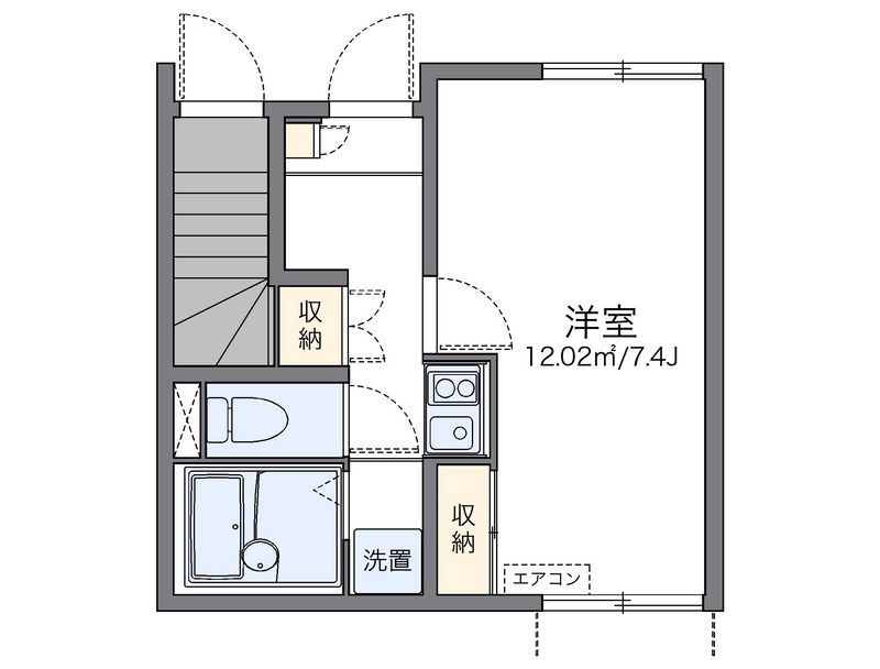 レオネクストナスコ 間取図