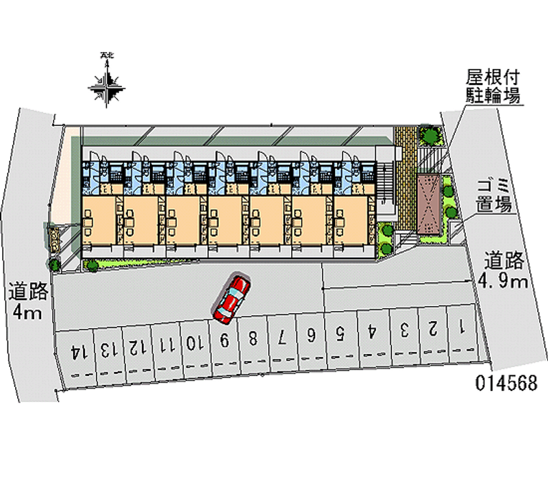 14568月租停车场