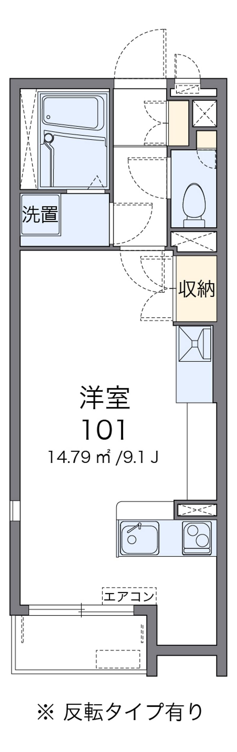 ミランダＫＵＲＡＭＡＣＨＩⅢ 間取図