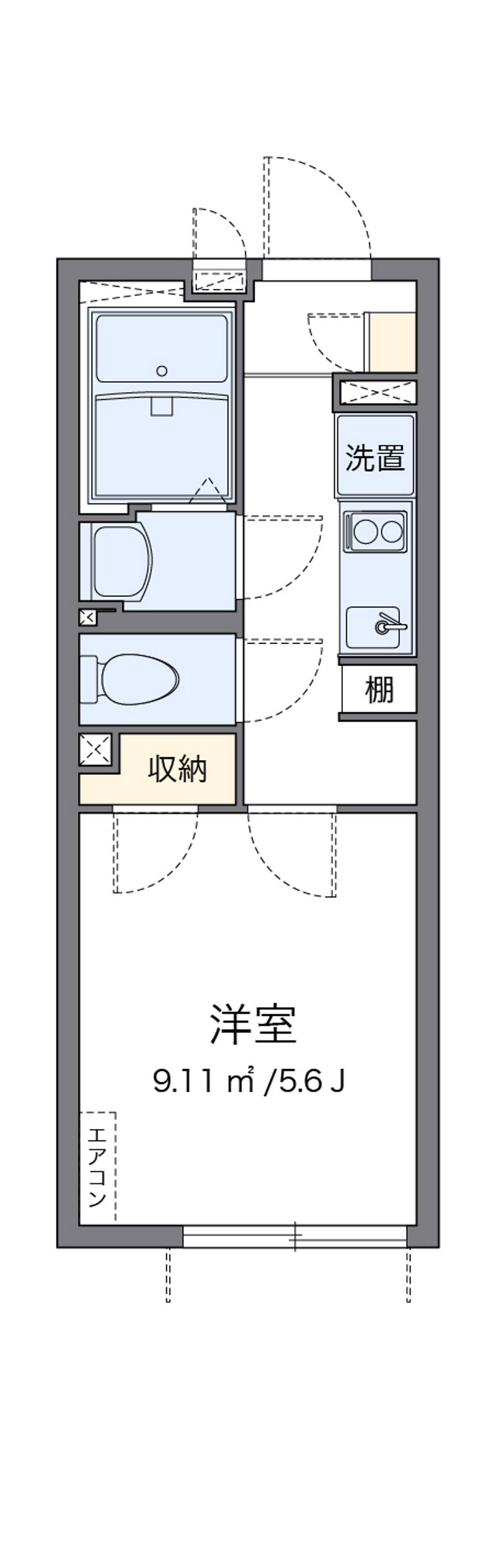 クレイノトルースⅥ 間取図