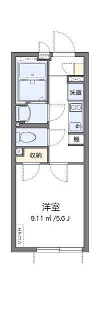 クレイノトルースⅥ 間取り図