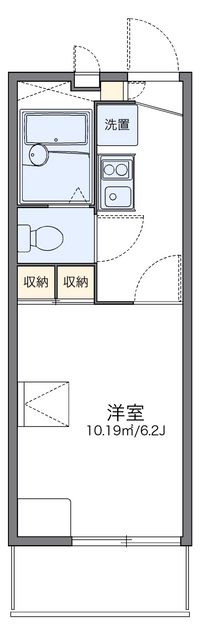 レオパレスエスタⅡ 間取り図