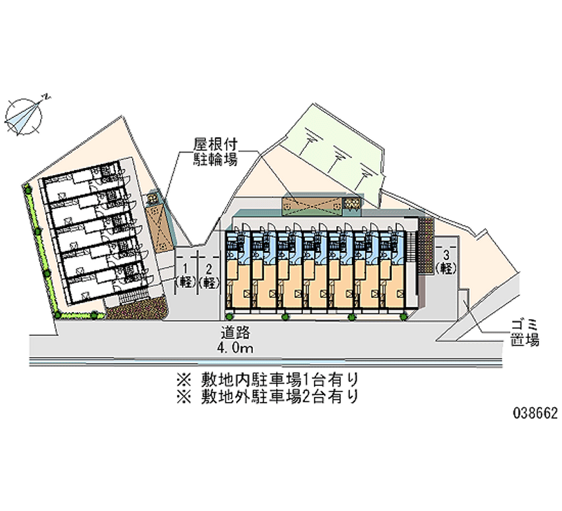 レオパレスもみじⅢ 共用部分