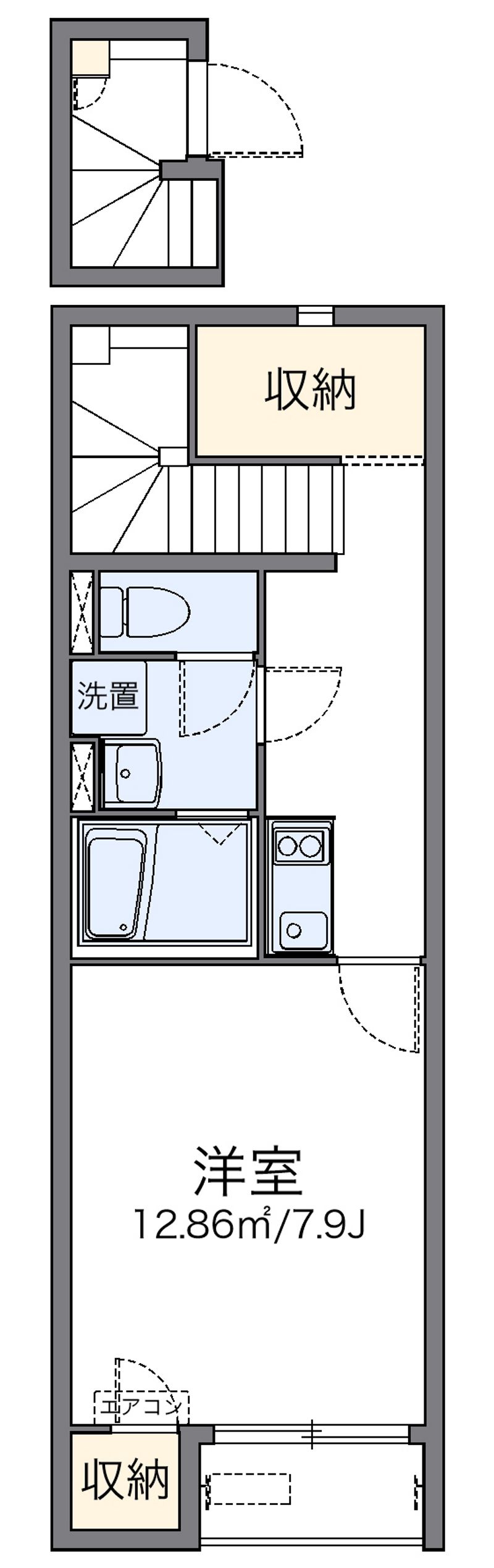 レオネクスト村田 間取図