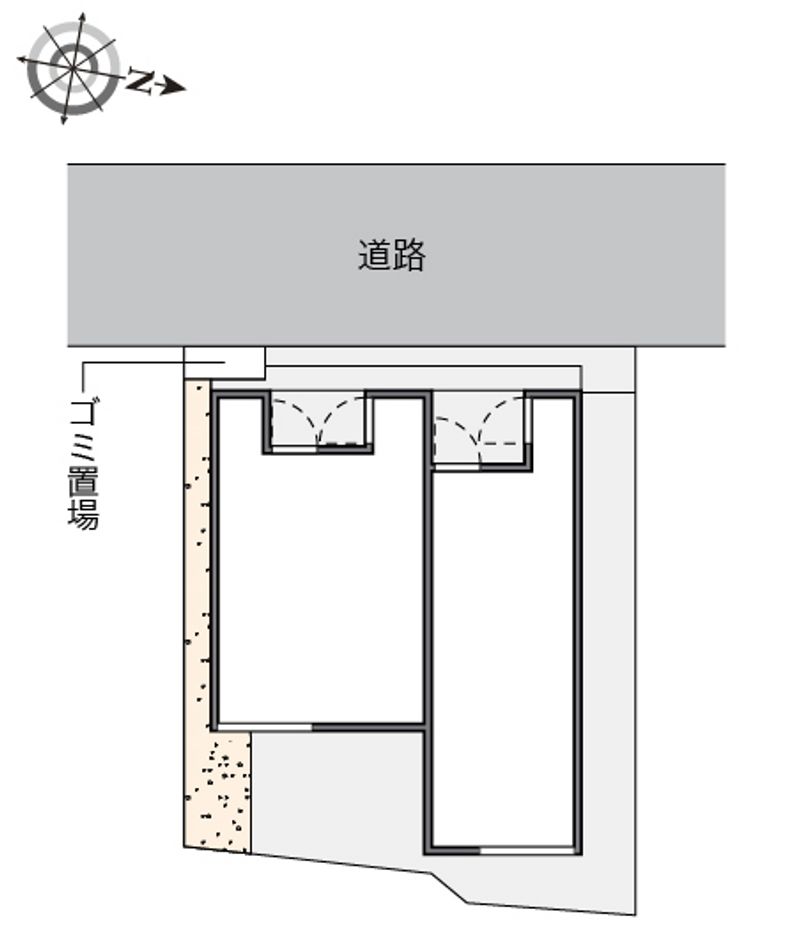 レオネクスト要町Ⅲ 配置図