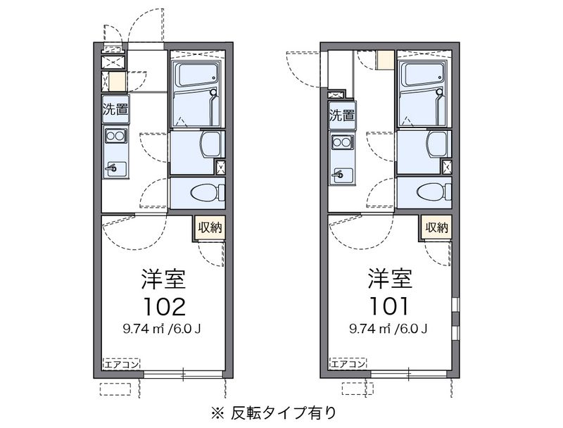クレイノメイプル 間取図