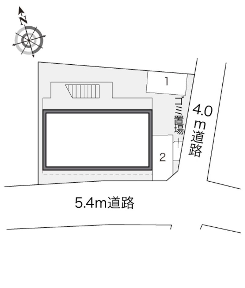 レオパレスコスモ 配置図