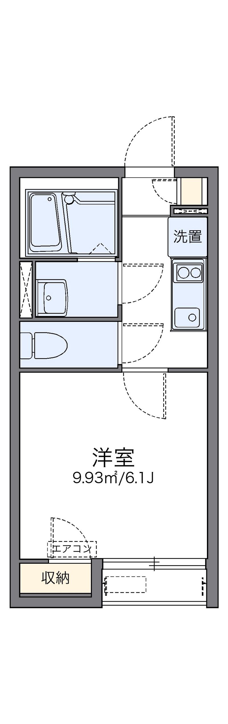 レオネクストＭＫルーチェ 間取図