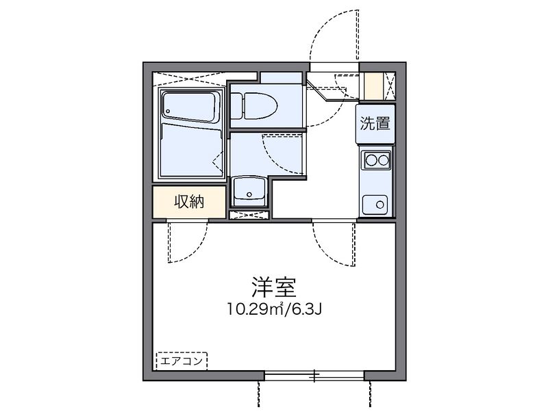 レオネクストクレール大井 間取り