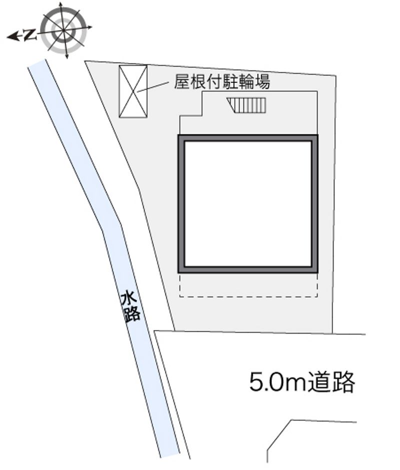 レオパレスペルア高津 配置図