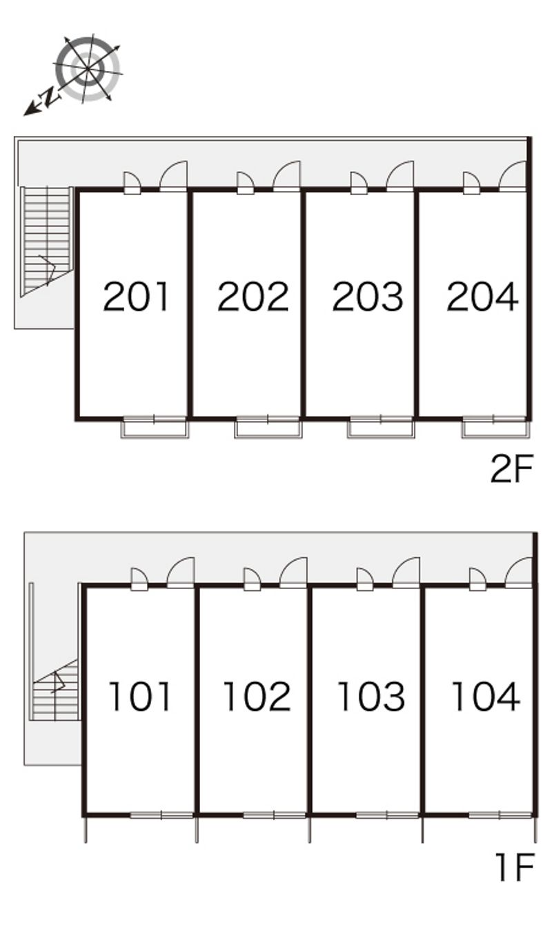leopalace Saison Mori 평면 배치도