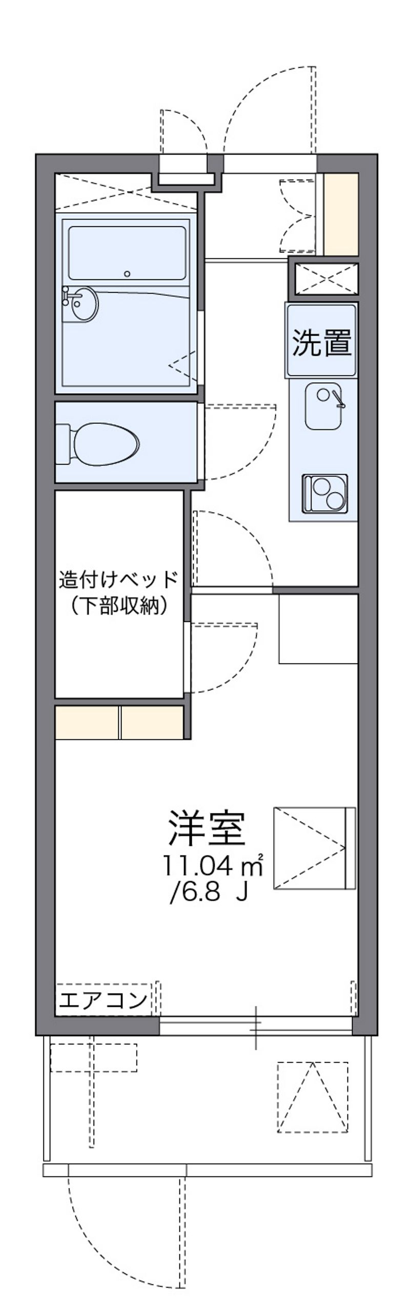 レオパレスＳＯＡＲＥＲⅡ 間取図