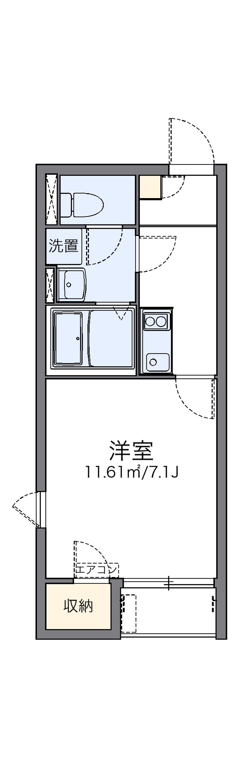 レオネクストアンフィーニ洋 間取り