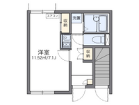 レオネクストハピネスⅥ 間取り図