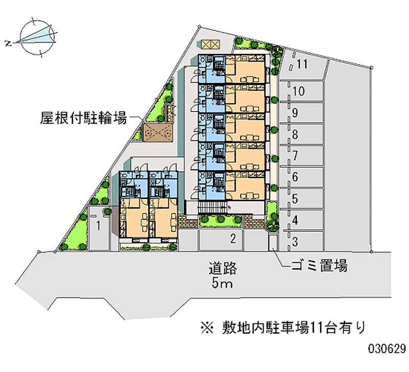 30629 Monthly parking lot