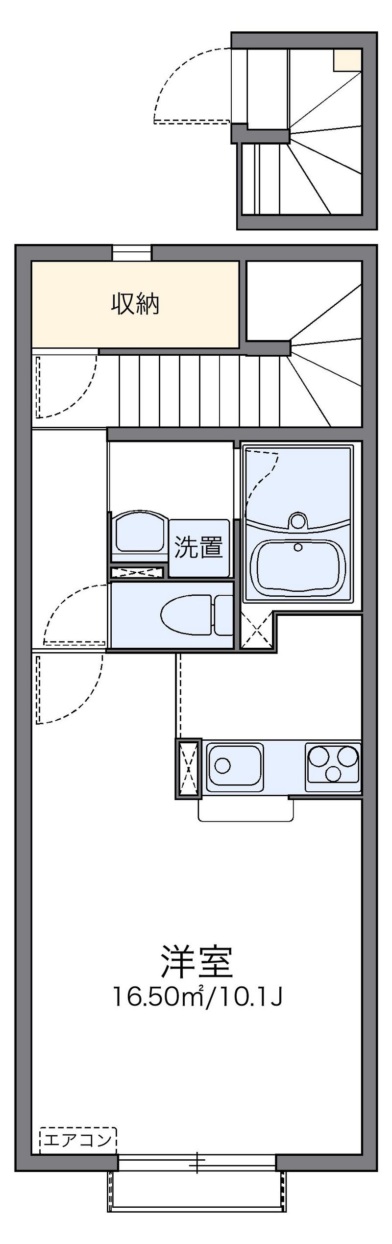 レオネクストシャルマン２１ 間取図