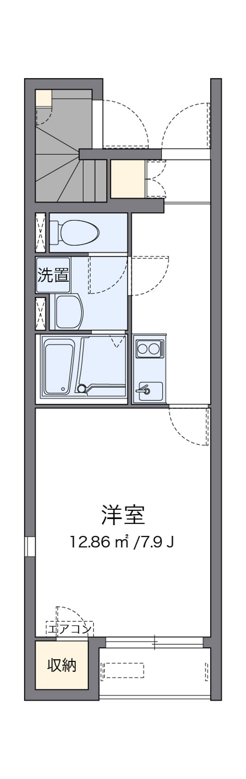 レオネクスト小鶴　二番館 間取り