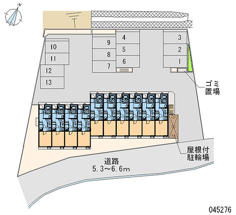 45276月租停车场