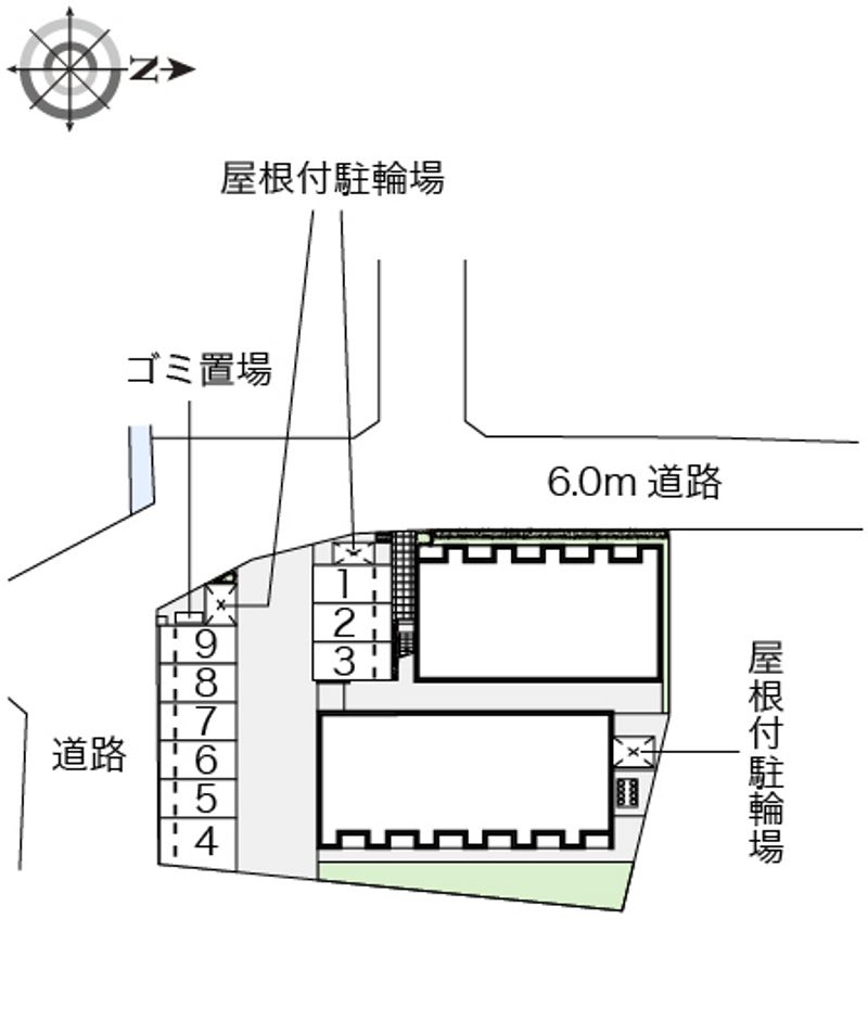 レオネクスト宇治大久保 配置図