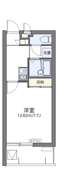 レオパレス里の奨 間取り図