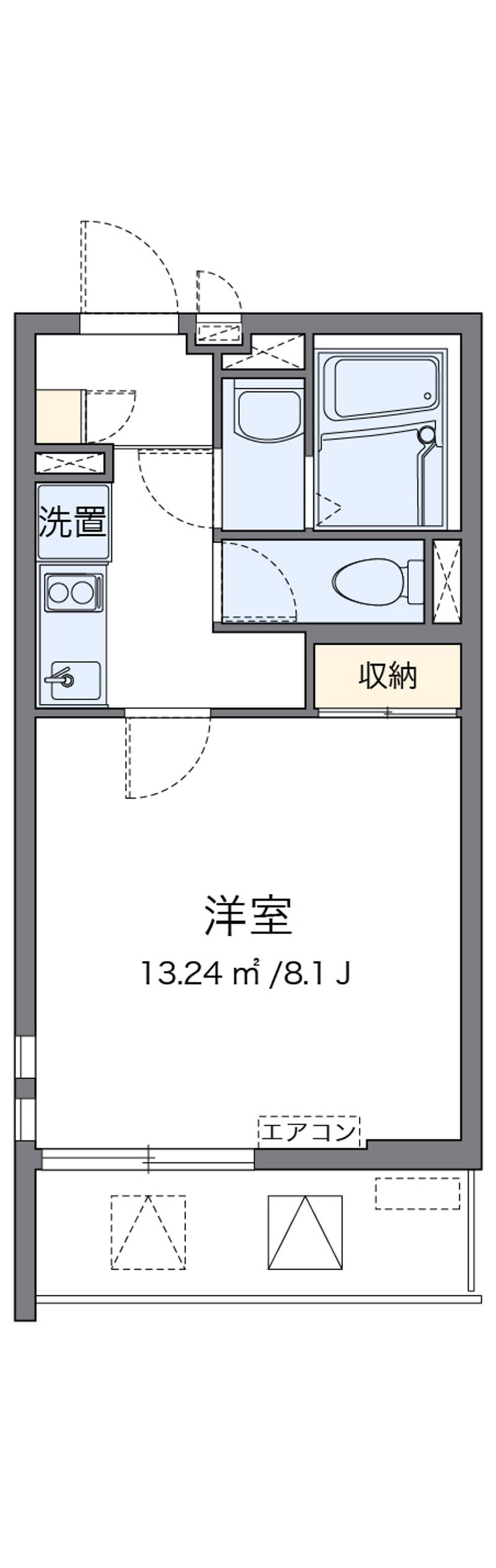 クレイノコナ　ヴィレッジⅡ 間取り
