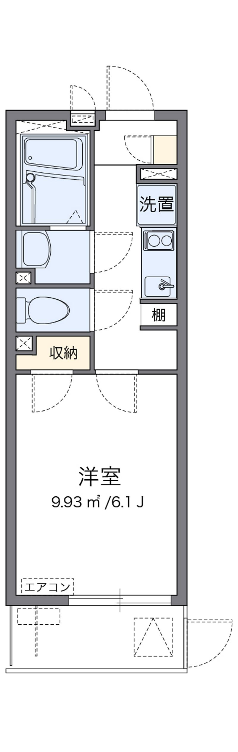 レオネクスト舟橋 間取図