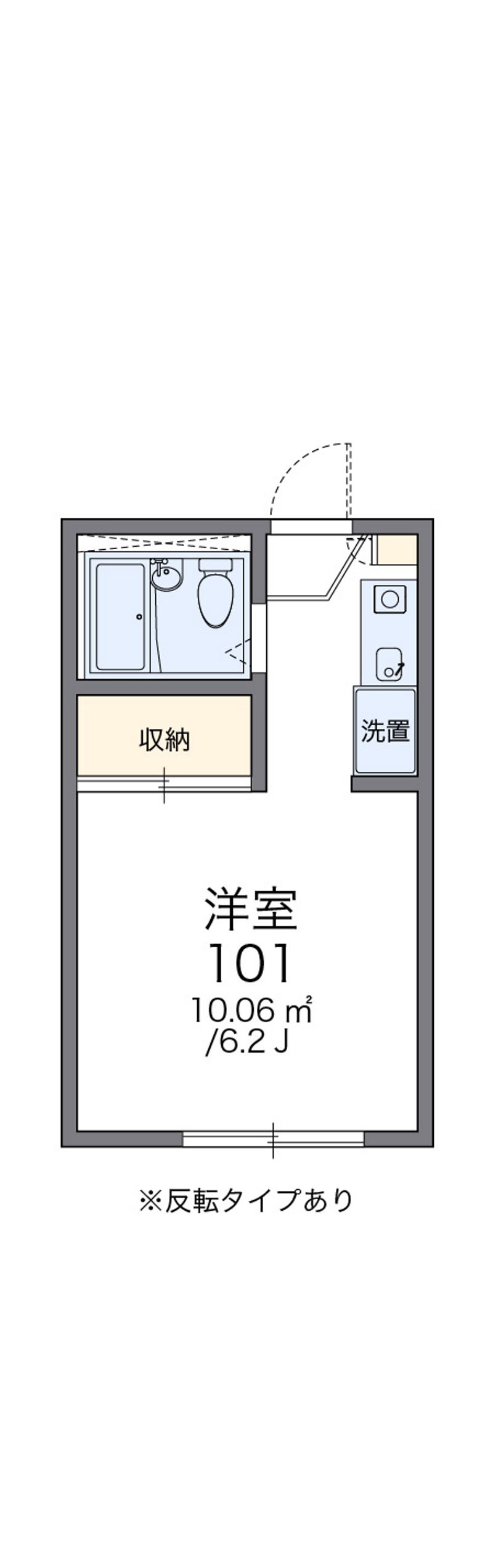 レオパレスＳｏｕｔｈＲｉｖｅｒⅡ 間取図