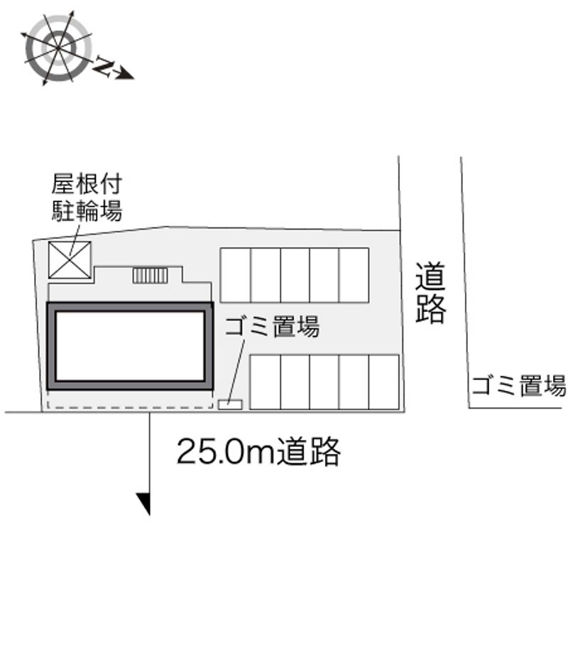 レオパレスＷＩＬＬ 配置図