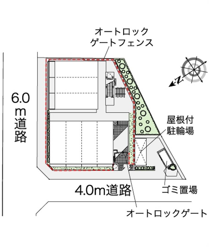 レオパレスアイリス 配置図