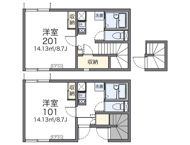レオネクストみその 間取図