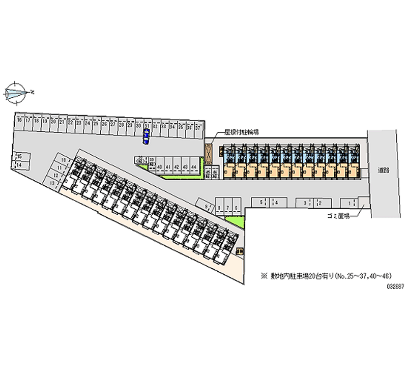 32687 bãi đậu xe hàng tháng