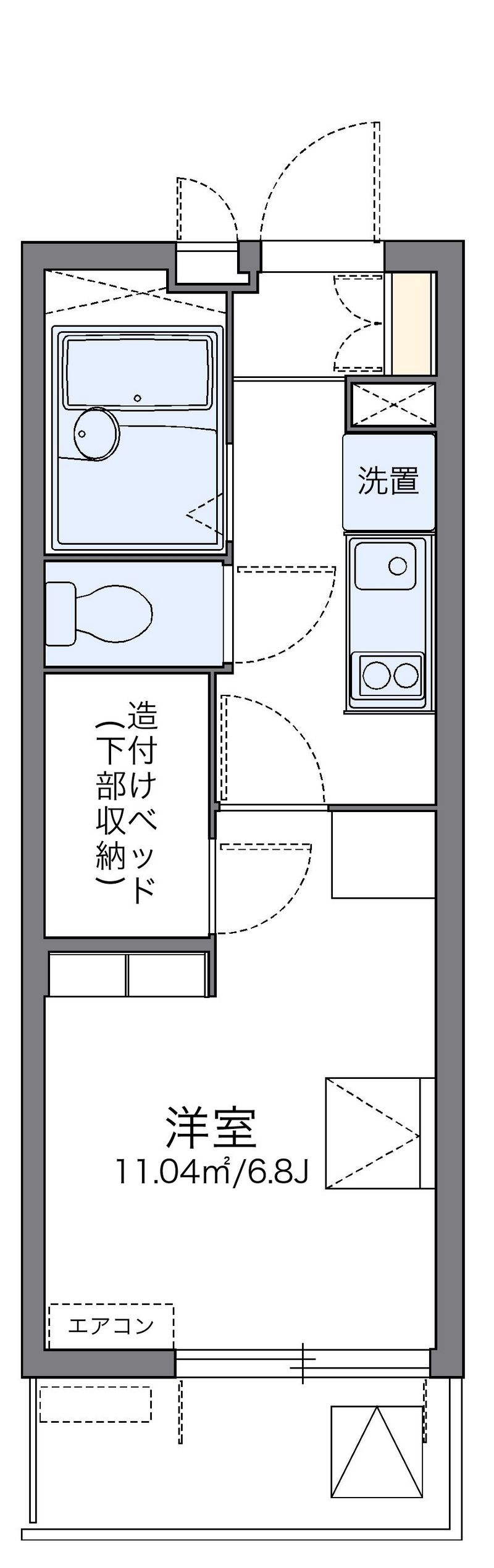 leopalace Hiroshiratake 평면도