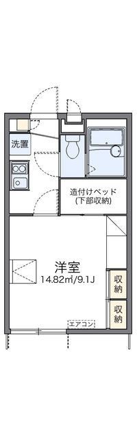 レオパレスＯｓｈｉｍａ 間取り図